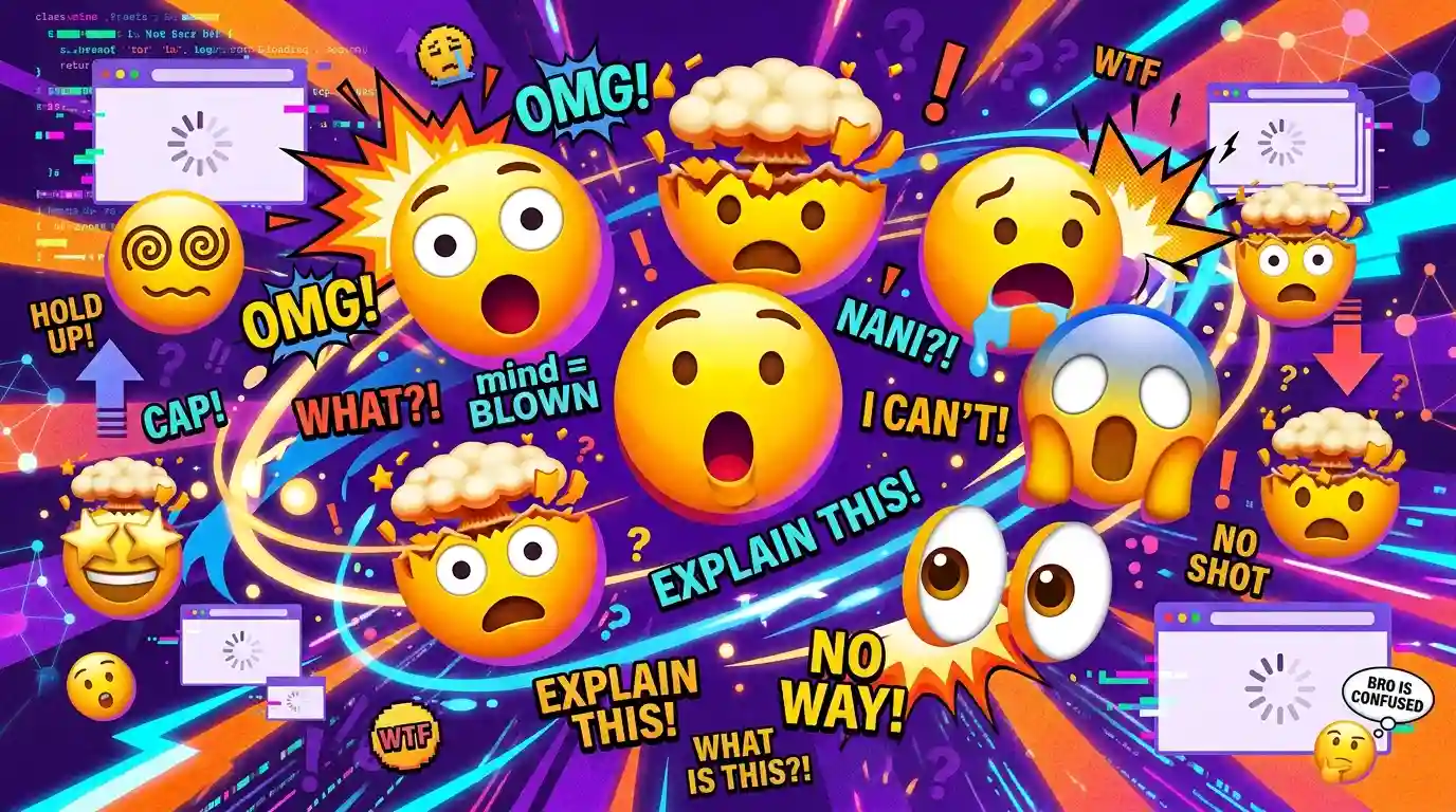 Best surprised meme emoji combos copy & paste
