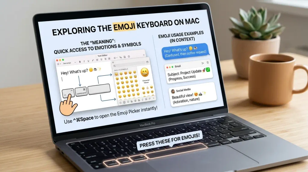Emoji Keyboard Macbook Meaning & Example