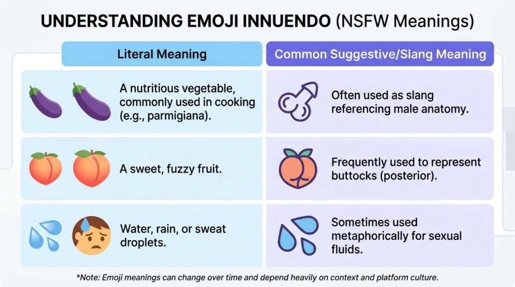 Emoji NSFW (Meaning and Example)