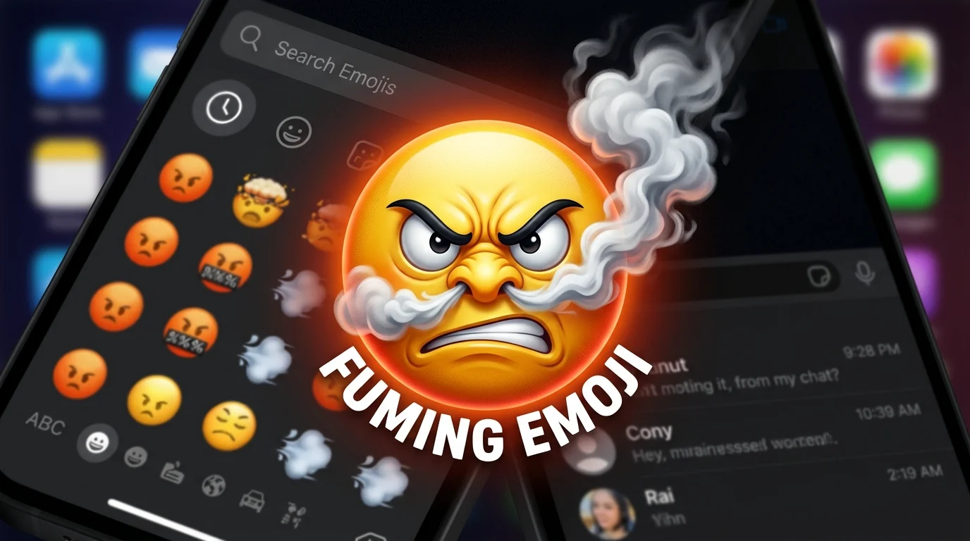 Fuming Emoji
