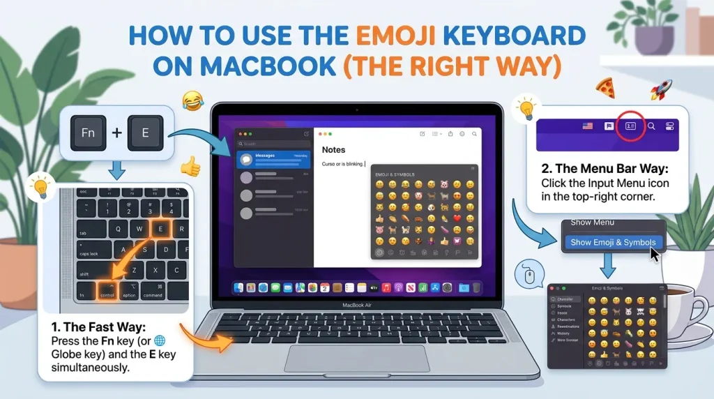 How to use Emoji Keyboard Macbook the right way