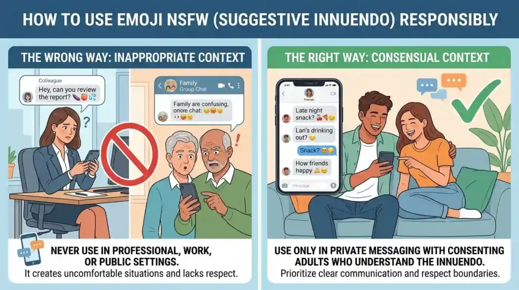 How to use Emoji NSFW the right way
