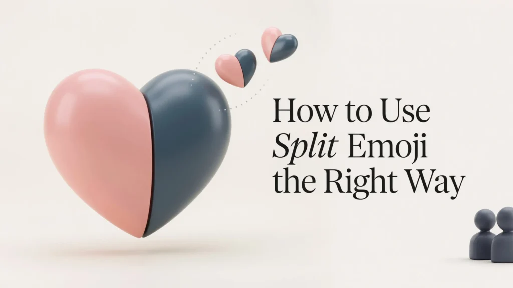 How to use Split Emoji the right way