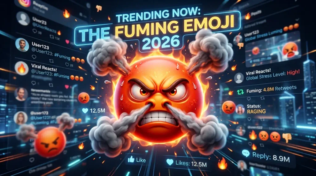 Trending Fuming Emoji in 2026
