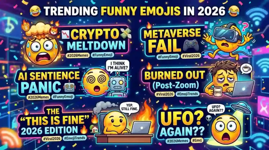 Trending Funny Emoji Images in 2026