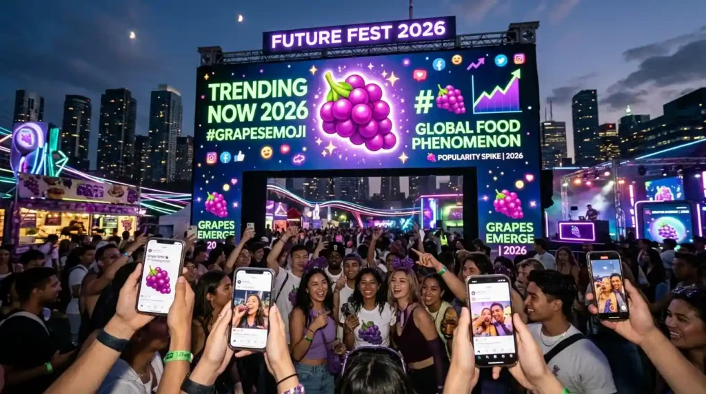 Trending Grapes Emoji in 2026