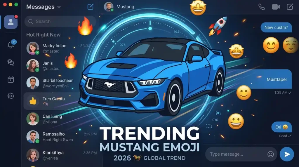 Trending Mustang Emoji in 2026