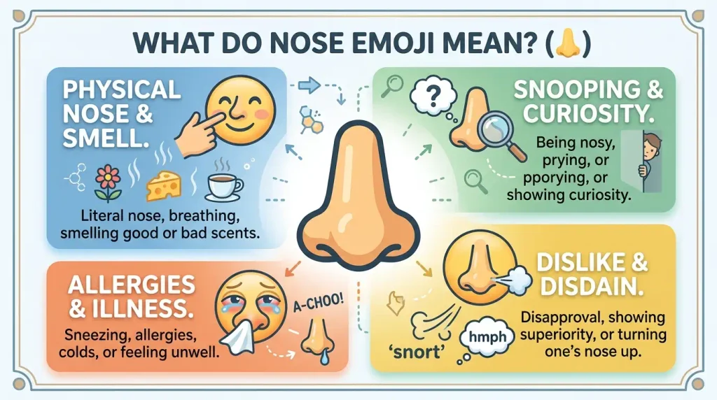 What Do Nose Emoji Mean