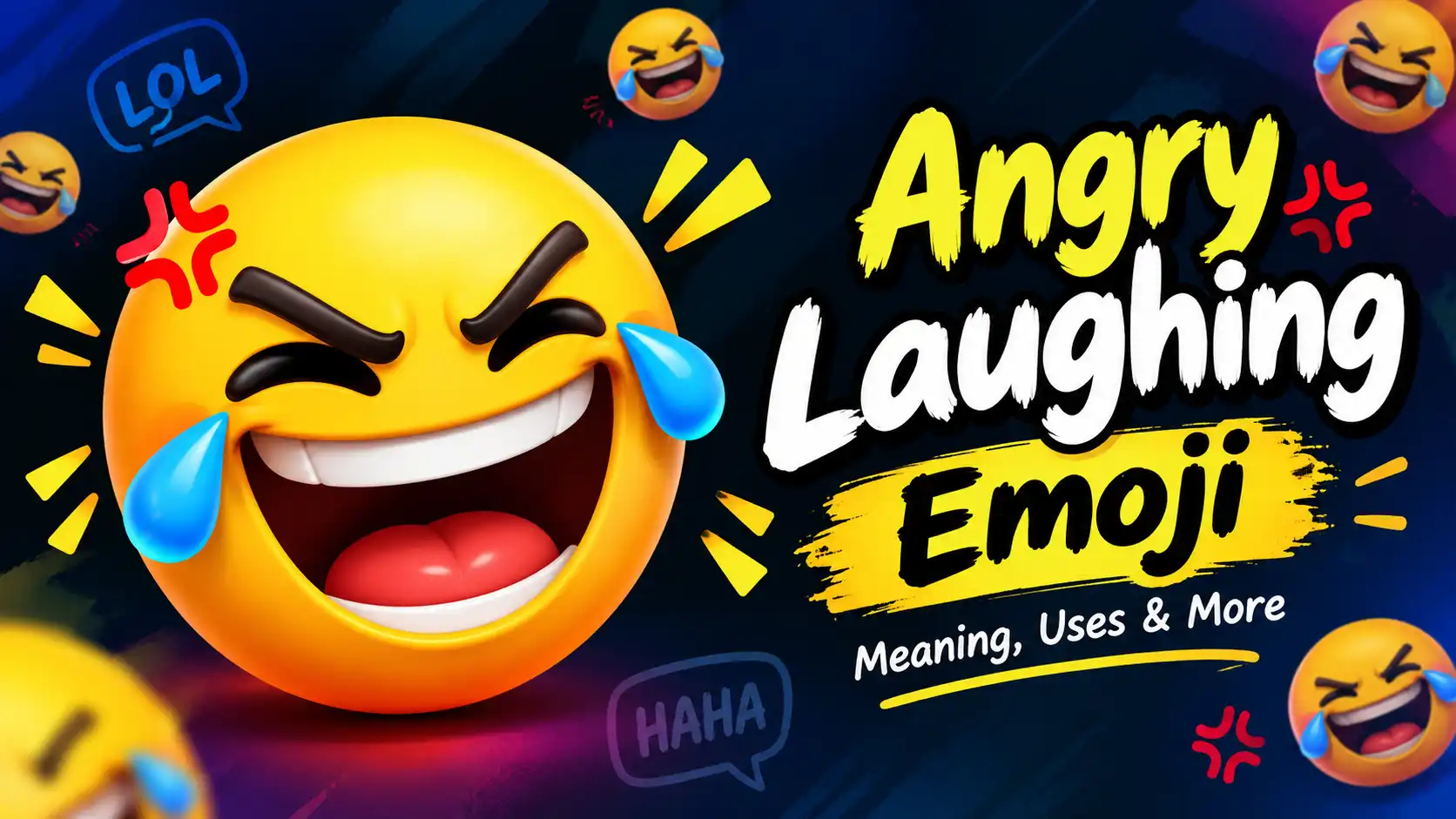 Angry Laughing Emoji
