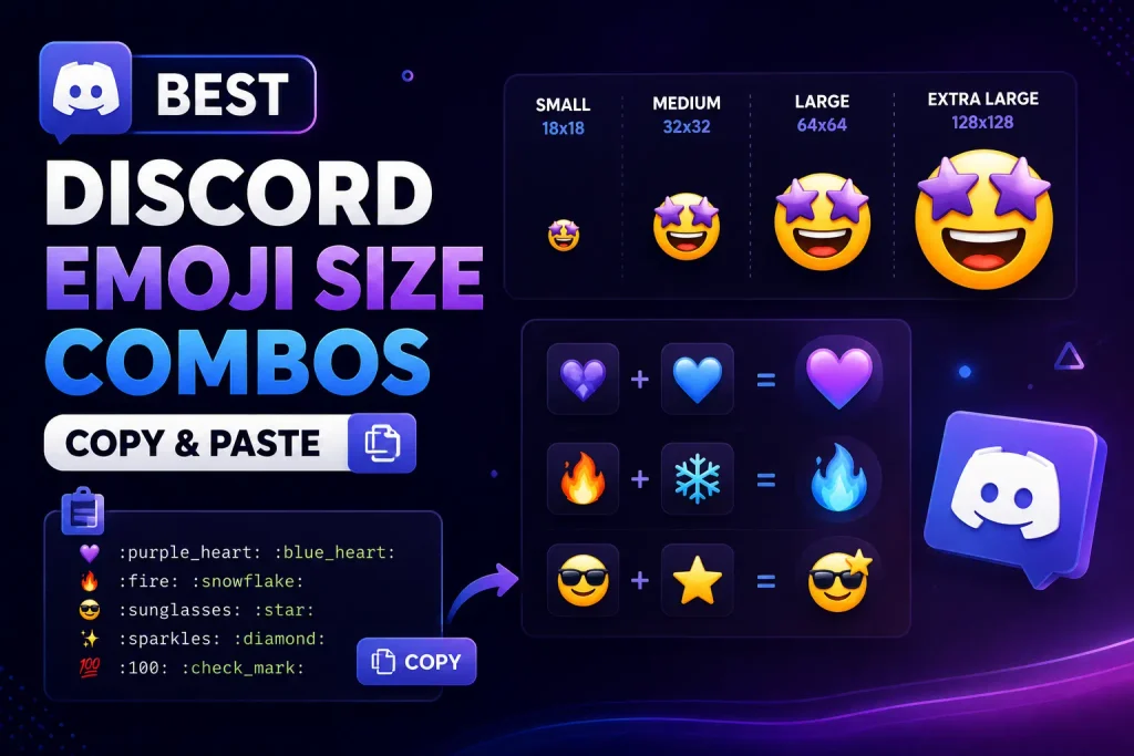 Best Discord Emoji Size Combos Copy & Paste