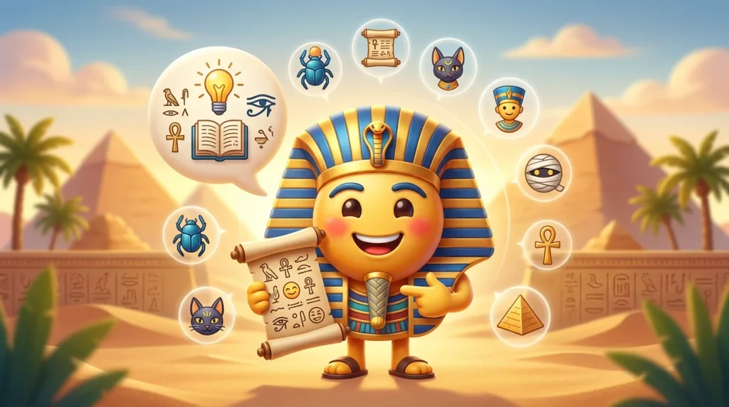 Egyptian Emoji Meaning & Example