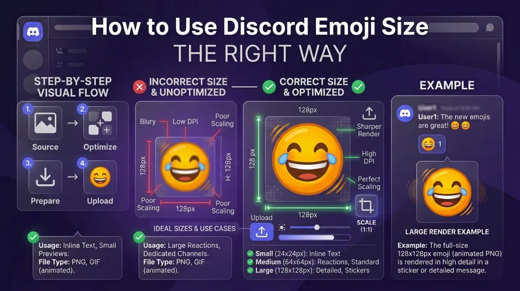 How to Use Discord Emoji Size the Right Way