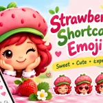 Strawberry Shortcake Emoji