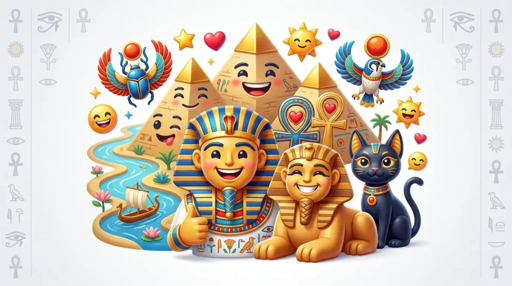 Trending Egyptian emoji in 2026