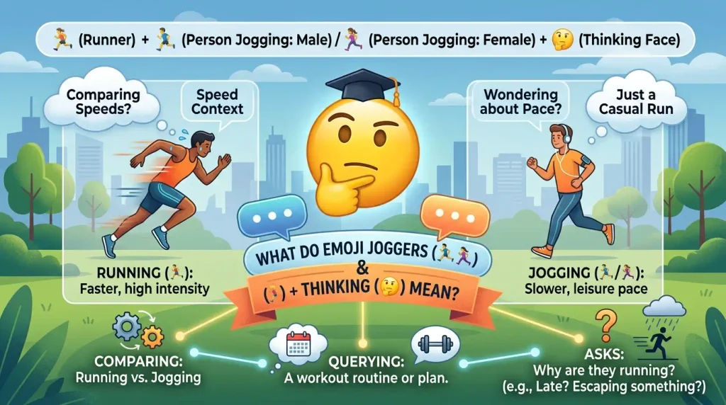 What do Emoji Joggers mean